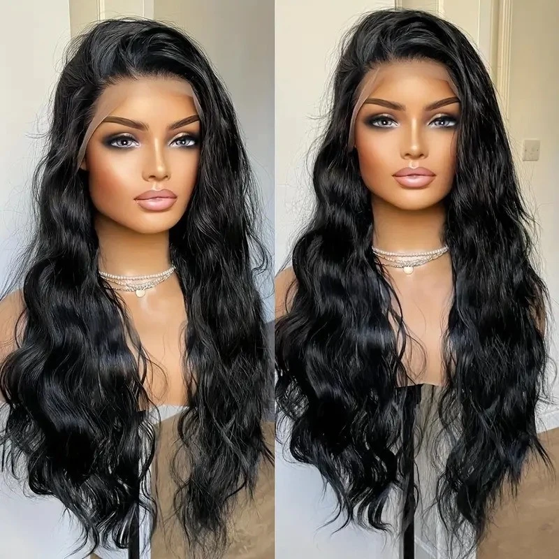 Long curly with side parting, front , full lace wig