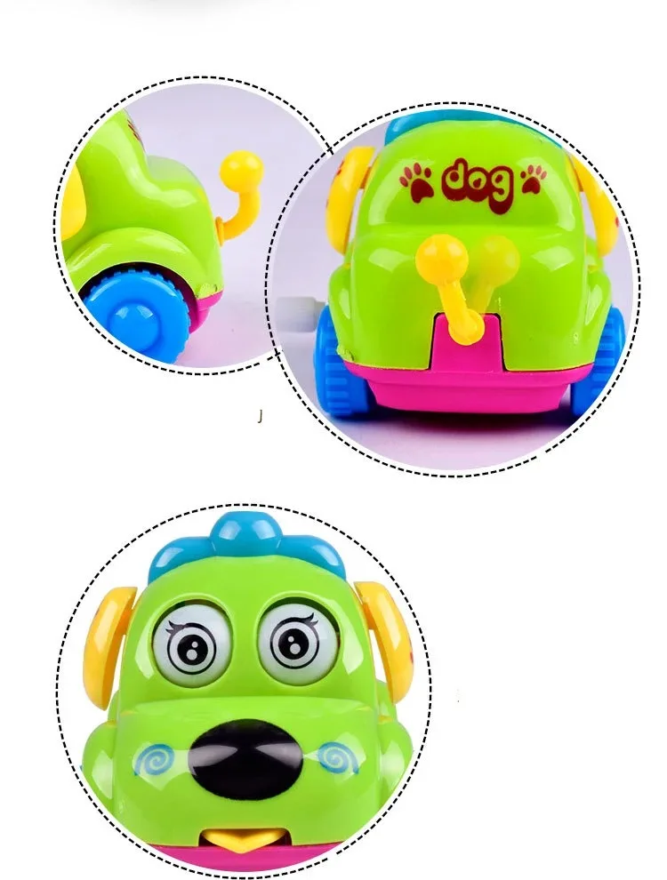 /2026 لعبة الساعة الجديدة للأطفال الكرتون لف الإبداعية لطيف سلسلة حتى سيارة صغيرة الحيوان الطفل هدية #5