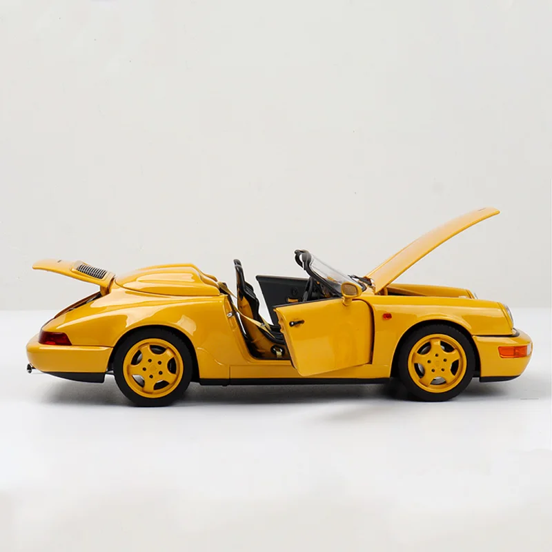 NOREV 1:18 مقياس 1993 911 964 Speedster محاكاة سبيكة سيارة نموذج عرض ثابت تحصيل لعبة هدية تذكارية الديكور