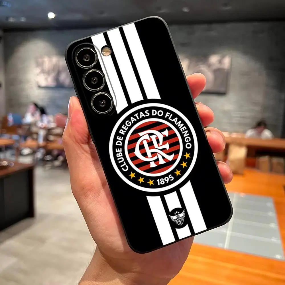 Capa de Telefone F-Flamengo Club para Samsung S26 S25 Ultra S24 Fe S22 S23 S20 S21 Plus A54 A34 A24 A53 A16