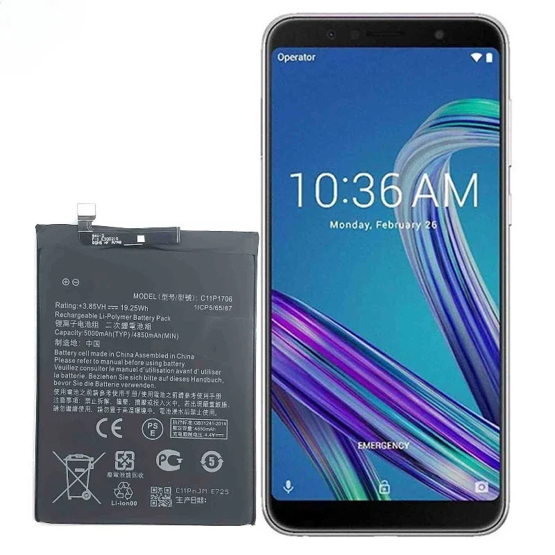 C11P1706 for ASUS ZF Max Pro/ZF M1/ZF Max Pro M1/ZF Max Pro M2(ZB631KL)/ZB601KL/ZB602KL/X00TDB/XOOTDE/XO1BDA  Phone Battery
