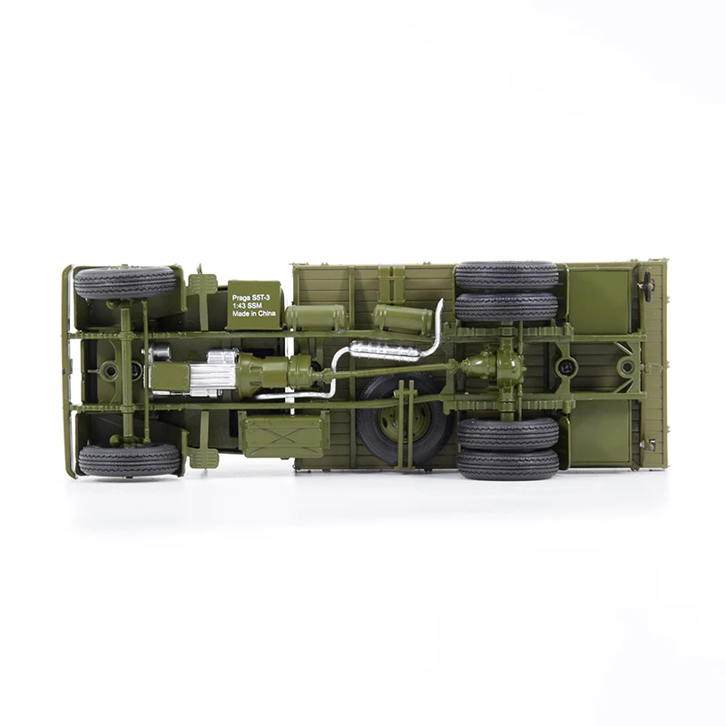 Briga sovietica 1/43 modello di auto originale PRAGA-S5T camion a pianale collezione verde militare SSM1424