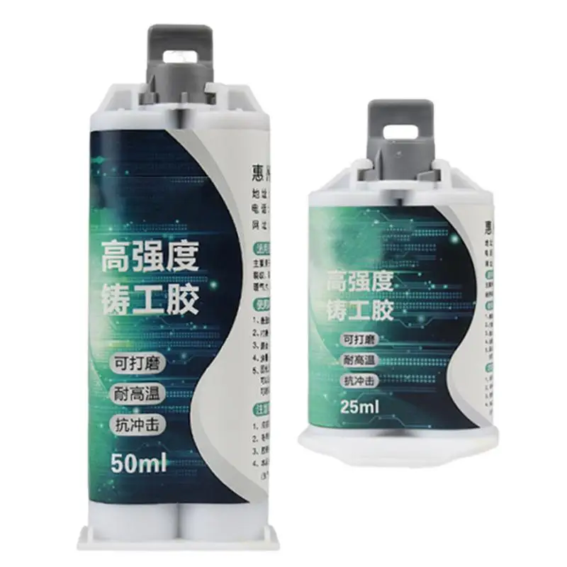 

Metal Casting Glue Metal Glue High Temperature Resistant Casting Repair Sealant Multi-Functional Casting Glue With Long-Lasting