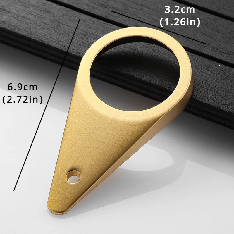 1pc Outdoor Portable Bottle Opener Camping Accessories Multi-functional Small Tool for Easy Bottle Opening