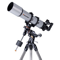 Celestron Achromatic Refraction 102EQ Astronomical Telescope 102/660mm EQ3M-R4 German Equator Adjustable Stainless Steel Bracket