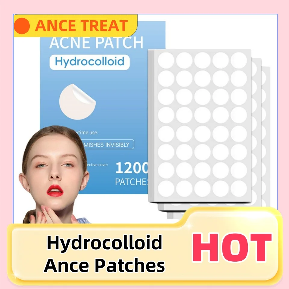 400/800/1200Pcs Invisible Removal Pimple Anti-Acne Hydrocolloid Patches Spots Marks Concealer Repair Sticker