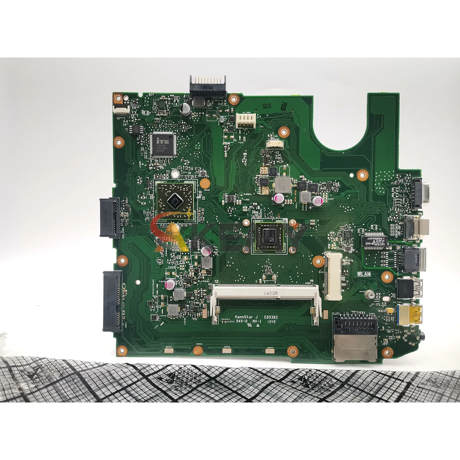 X45U Laptop Motherboard For ASUS VivoBook X45U X45U A45U K45U Notebook Mainboard With CPU 100% tests OK fast shipping stk