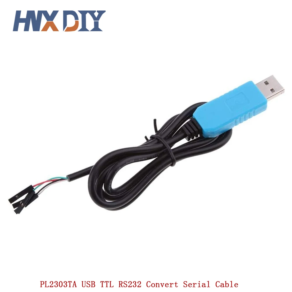 5pcs/lot PL2303 TA USB TTL RS232 Convert Serial Cable PL2303TA Compatible Win XP/VISTA/7/8/8.1 better than pl2303hx