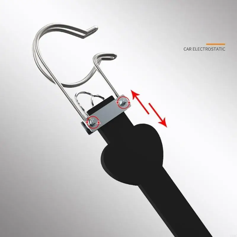 Safe Anti Static Belt For Vehicle Car Rubber Ground Wire Strap Anti Static Strap New