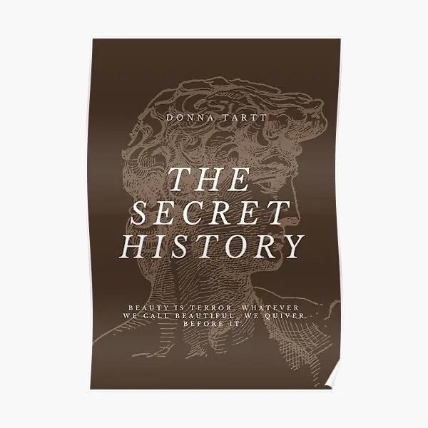 The Secret History  Poster Painting Vintage Room Print Picture Art Decoration Modern Home Wall Decor Mural Funny No Frame