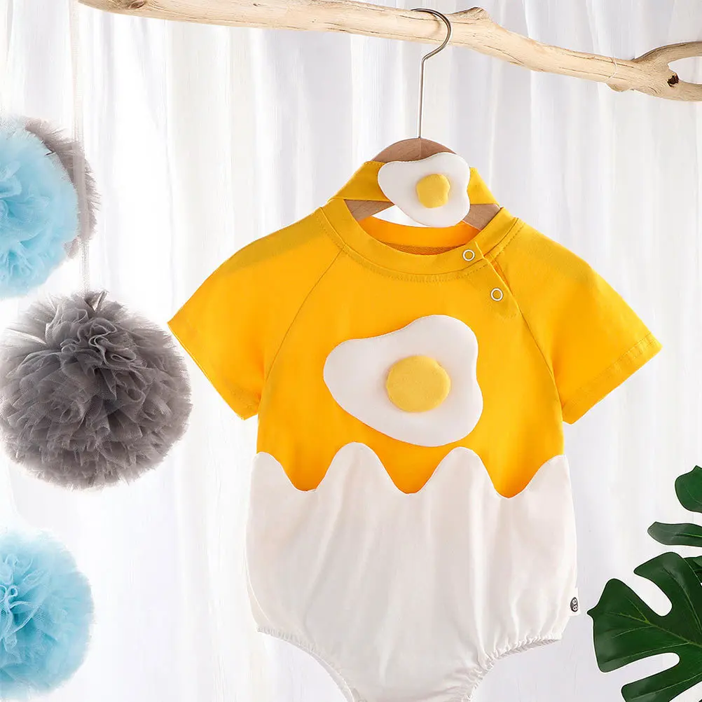 

1Pcs Baby Romper Short Sleeve Cotton Jumpsuit Newborn Summer Outfit Birthday Party Pajamas Bodysuit Baby Romper