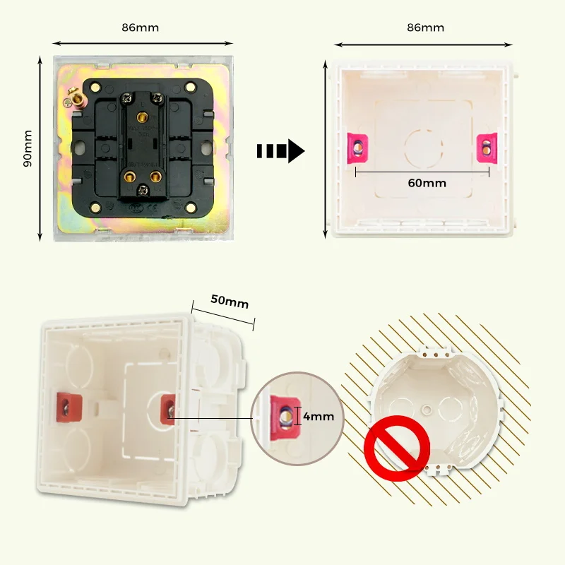 Avoir złota dźwignia przełącznik dwupozycyjny dwukierunkowy biały włączniki światła ścienny gniazdo zasilania rodzaj Usb-C Port ładowania EU French