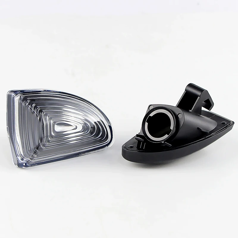 메르세데스 벤츠 스마트 Fortwo 451 MK1 & MKII 2007-2015 용 2Pcs 훈제/클리어 사이드 마커 방향 지시등 커버 셸 전구 없음 썸네일 4