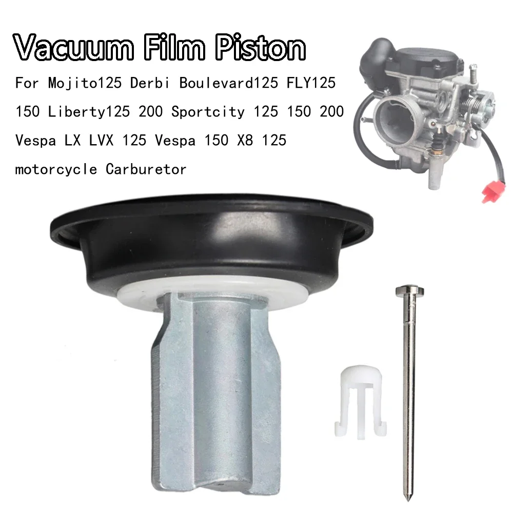 14mm Diaphragm Carburetor Piston and Membrane for FLY125 Sportcity 125 150 200 LX LVX 125 150 X8 125 Street