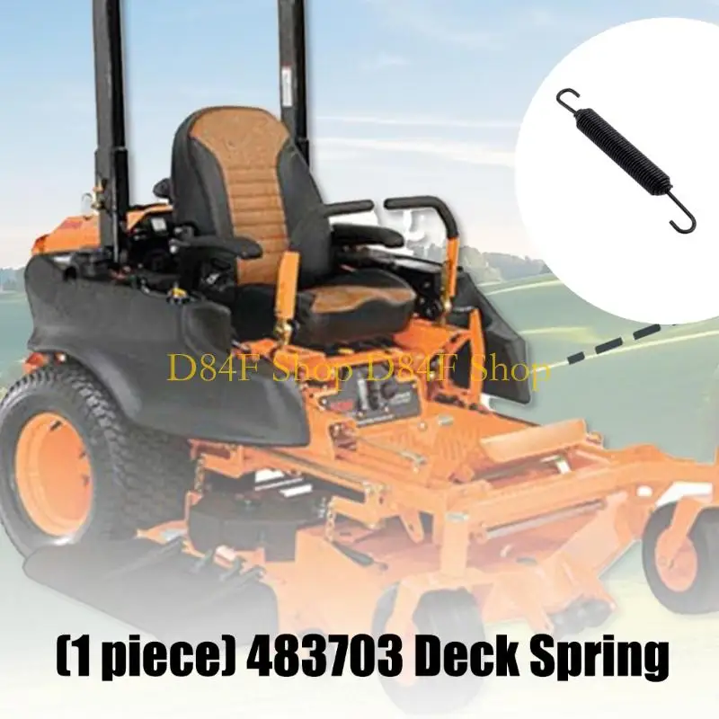 D84F 483703 Deck Spring Blade Spring for SMTC SCZ61RD-31FX Model Replaceable Mower Spring Replacement Accessories