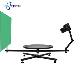 Professional Photography Panoramic Round Turntable 360° Surrounding Rotation Video Shooting Platform Studio Photo Booth