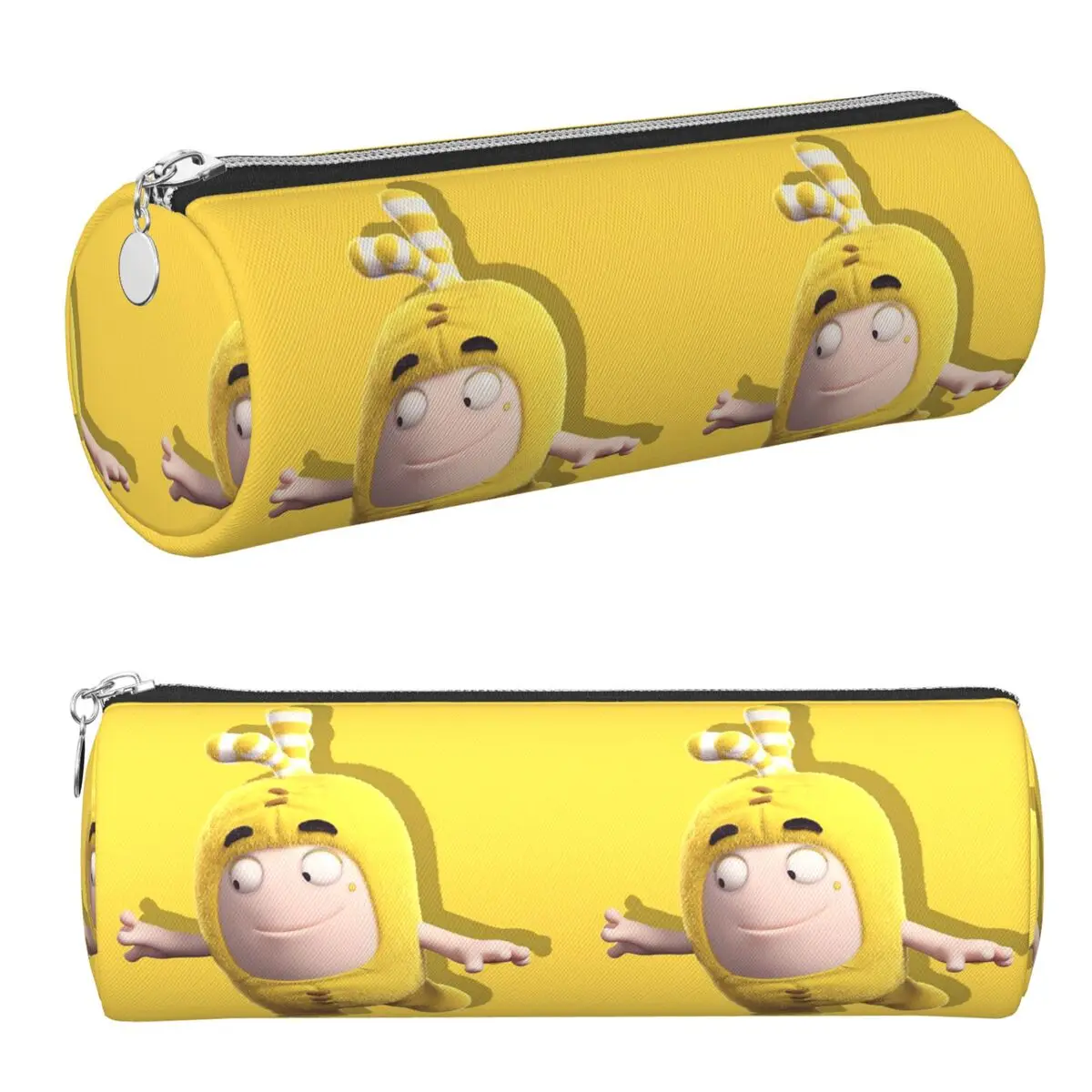 Cartoon Oddbods Niedliche Federmäppchen, Stiftetui, Zylinder-Stiftbox, Federtasche für Kindergeschenke