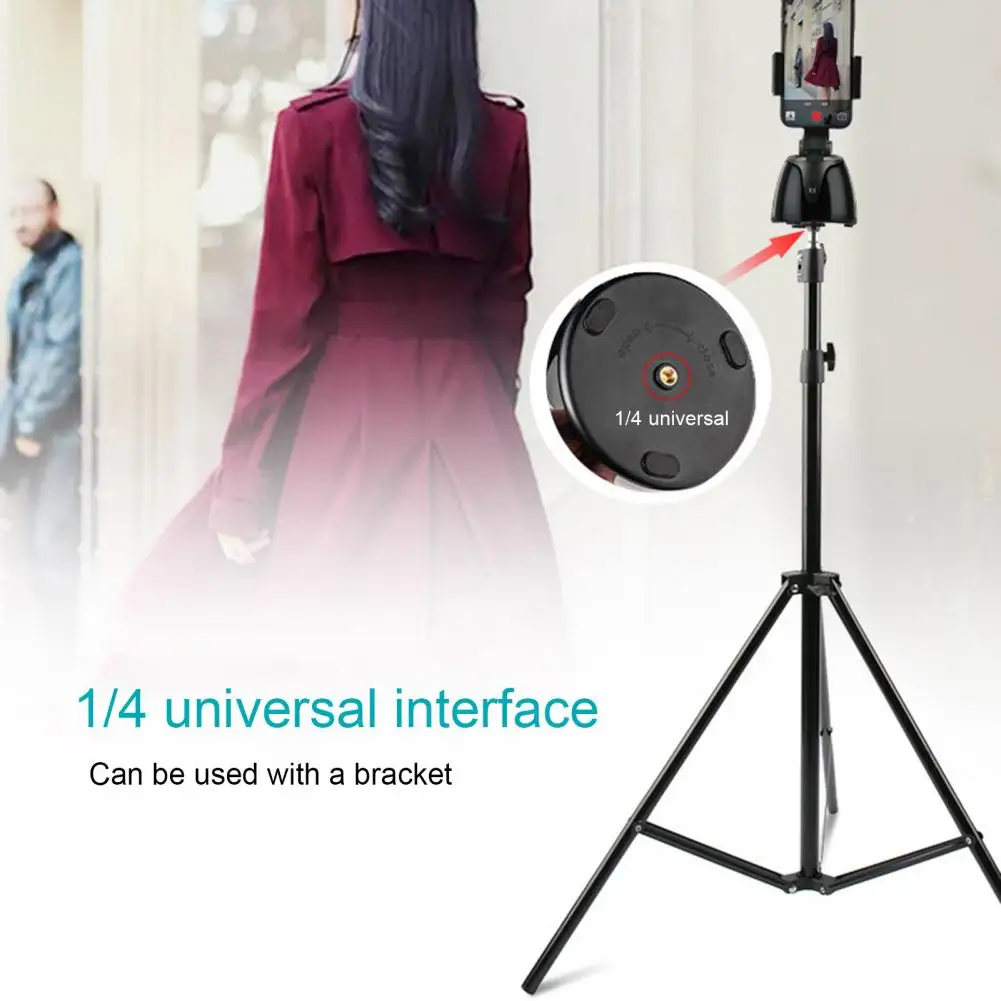 Practical Face Recognition Easy Installation with 1/4 Universal Connector Mobile Phone Gimbal Office Supply