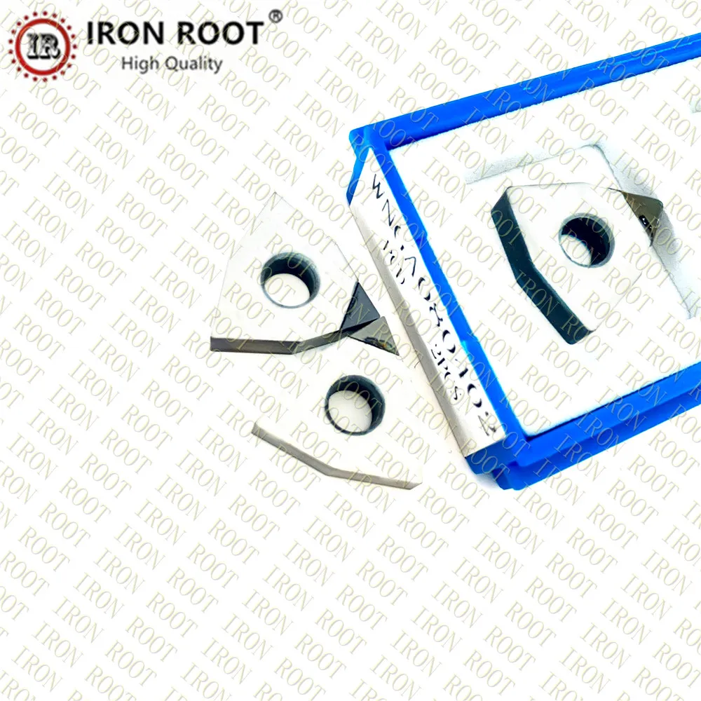 2P Turning Insert WNGA080402,WNGA080404,WNGA080408 PCD Machining CNC Metal Lathe Tool Turning Tool Diamond Insert