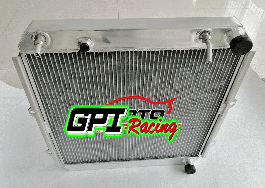 Aluminum radiator FOR Toyota Land Cruiser LJ70/71/73/77/78 2LTE 2.4TD 1990-1993