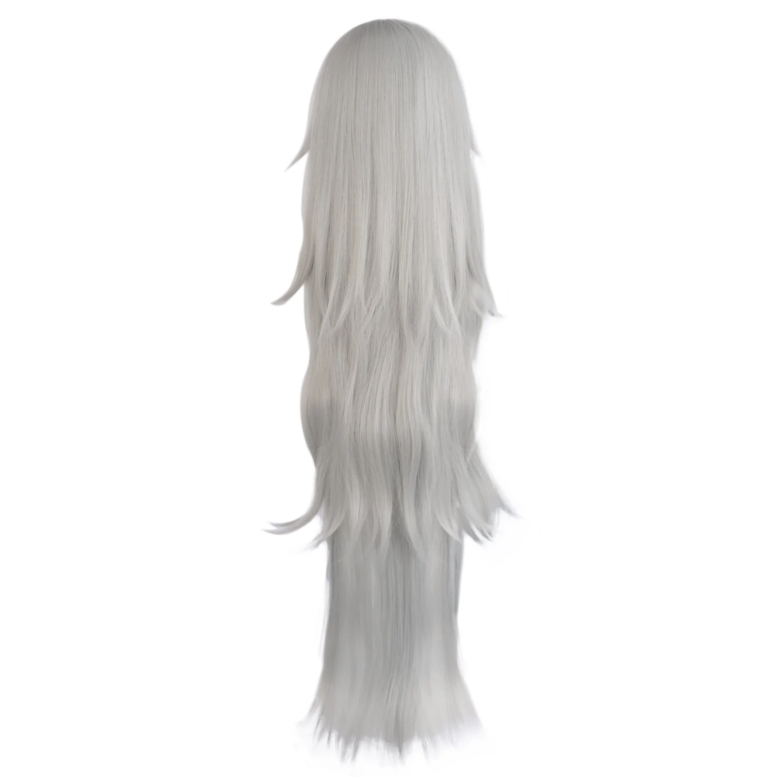 Anime Emily Seraphim parrucche Cosplay lungo grigio resistente al calore capelli sintetici festa di Halloween gioco di ruolo puntelli Costume di carnevale