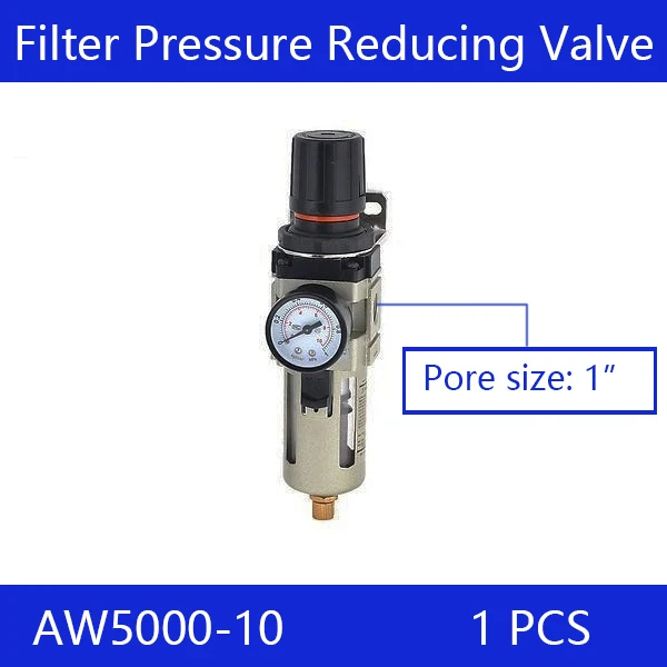 1 pcs AW5000-10 Gas Source Processor Drainage Air Compressor Filter Minus Air Pressure regulator Valve Oil Separator