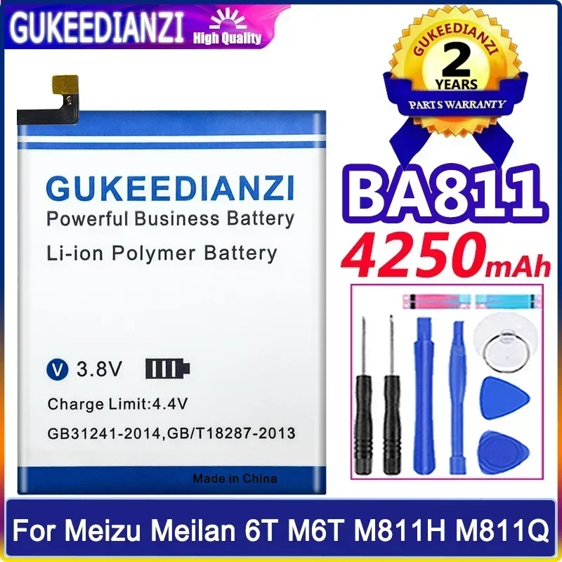 Battery For Meizu Pro 6 6s 7Plus/Note 8 9 Note8 Note9 For Meilan 6T M6T M811H M811Q 16X M793Q M793M M811H M570Q-S M822H M822Q