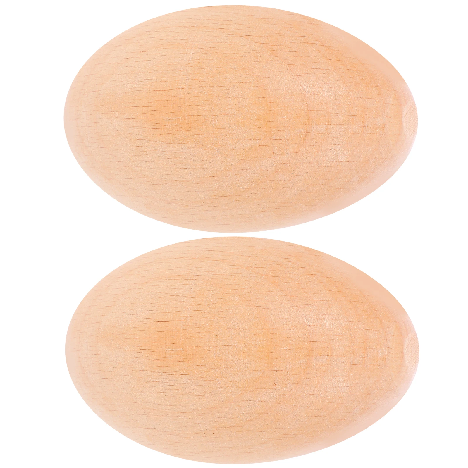 2 Pcs Wooden Sand Egg Teaching Aids Musical Toy Infant Percussion Instrument Kids Instruments Toys for Children