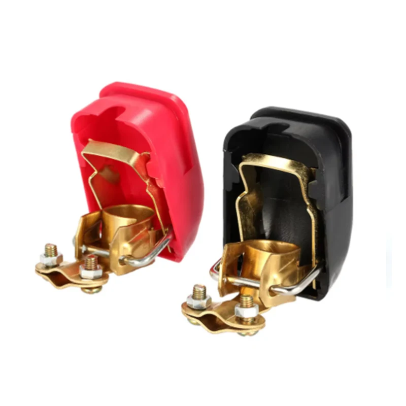 Connector Clamps Car Battery Terminals Positive & Negative Electrode A Pair Car Accessories Quick Release Lift