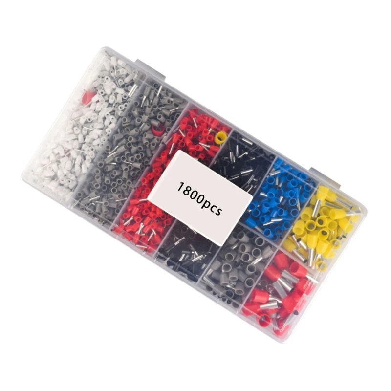 Double Wire Ferrules ชุดเทอร์มินัลสายไฟปลายขั้วต่อ Twin Ferrule Connectors Drop shipping