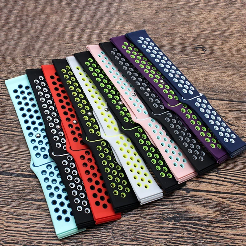 

20mm 22mm Band For Samsung Galaxy watch 7-FE 6/5pro/4 Classic/3 43/47mm/40/44mm silicone bracelet Correa Active 2 /Gear S3 Strap