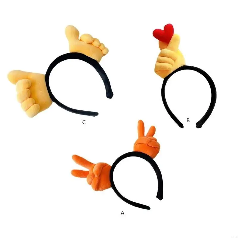 U4LE عصابات رأس لغسل الوجه، أغطية رأس جميلة ومبتكرة لعروض المسرح، أربطة شعر فريدة من نوعها