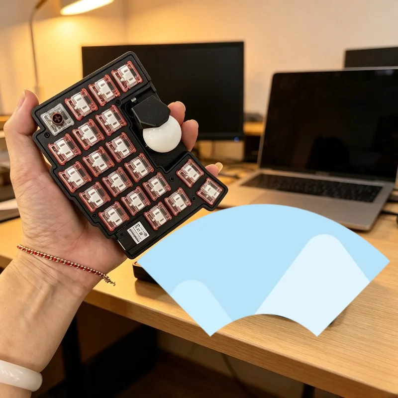 NEW MoNa² Split Trackball Keyb - Wireless Keyboard Mini ulasan dan harga