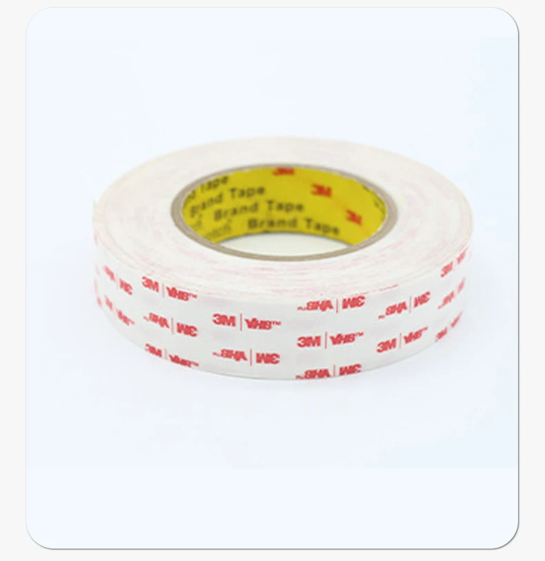 Taśma dwustronna 3M 4920 VHB, mocna taśma samoprzylepna, czerwona folia, akrylowa taśma piankowa, taśma dwustronna 3M