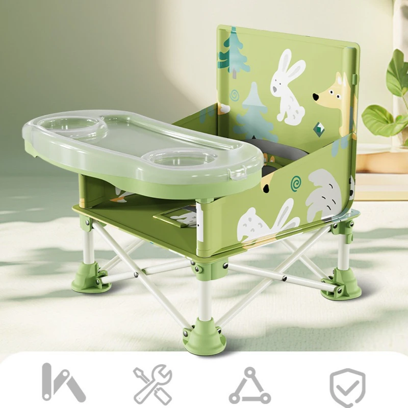 children's-dining-chair-portable-foldable-baby-eating-table-and-chairs-low-adjustable-high-and-low-household-infant-dining-chair