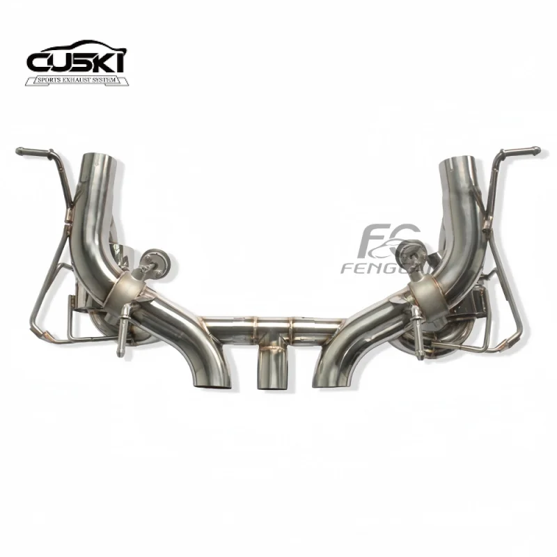 

Настраиваемый глушитель выхлопной системы Catback для Ferrari 458 Italia/специальный 4,5 2011-2014, вакуумный клапан, выхлопная труба, автозапчасти