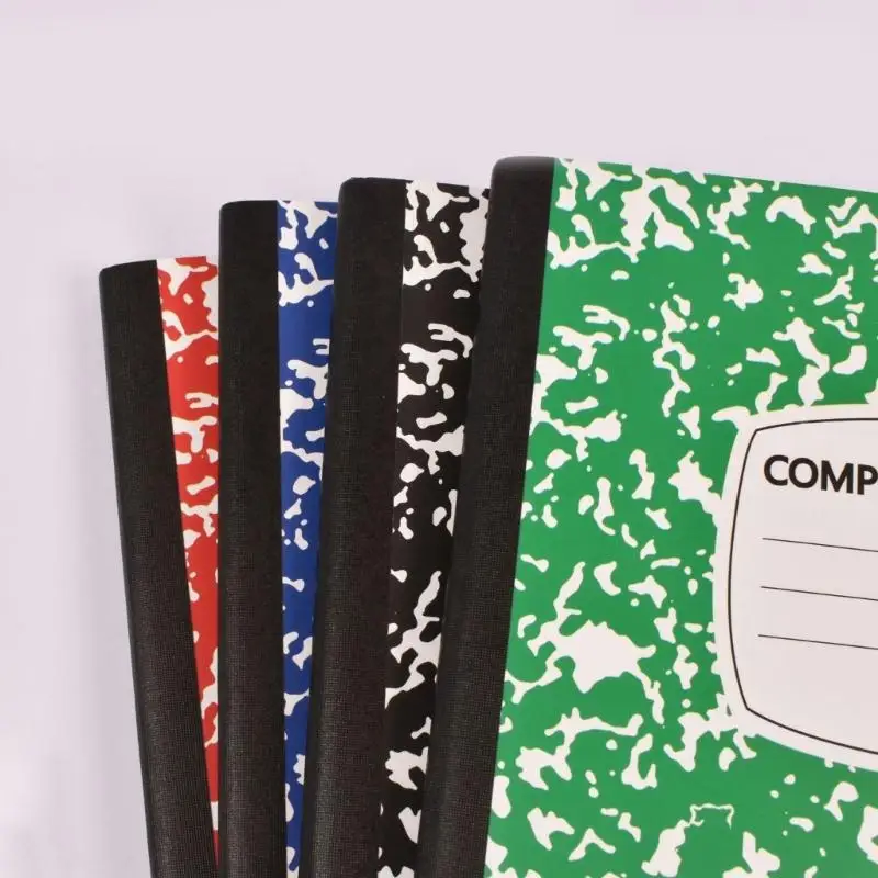 31BA Notebook with College Ruled Pages, 100 Sheets 200 Pages, 9.75X7.5Inch Composition Softcover for Journaling and Writing