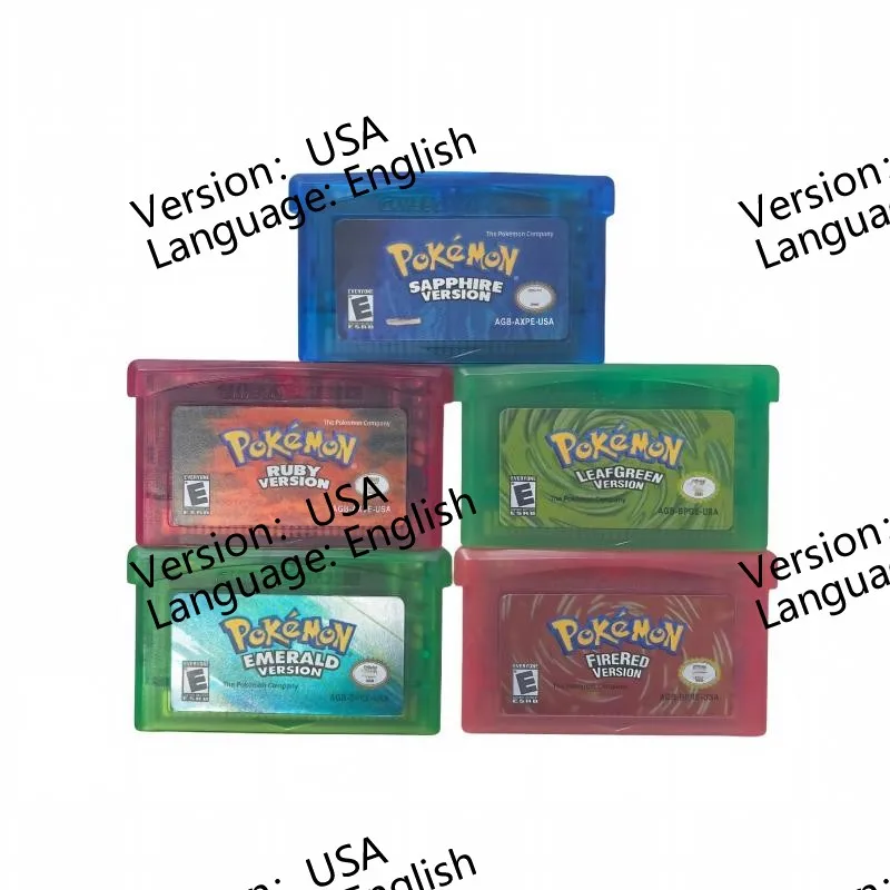 Американская версия картриджа для видеоигры GBA 