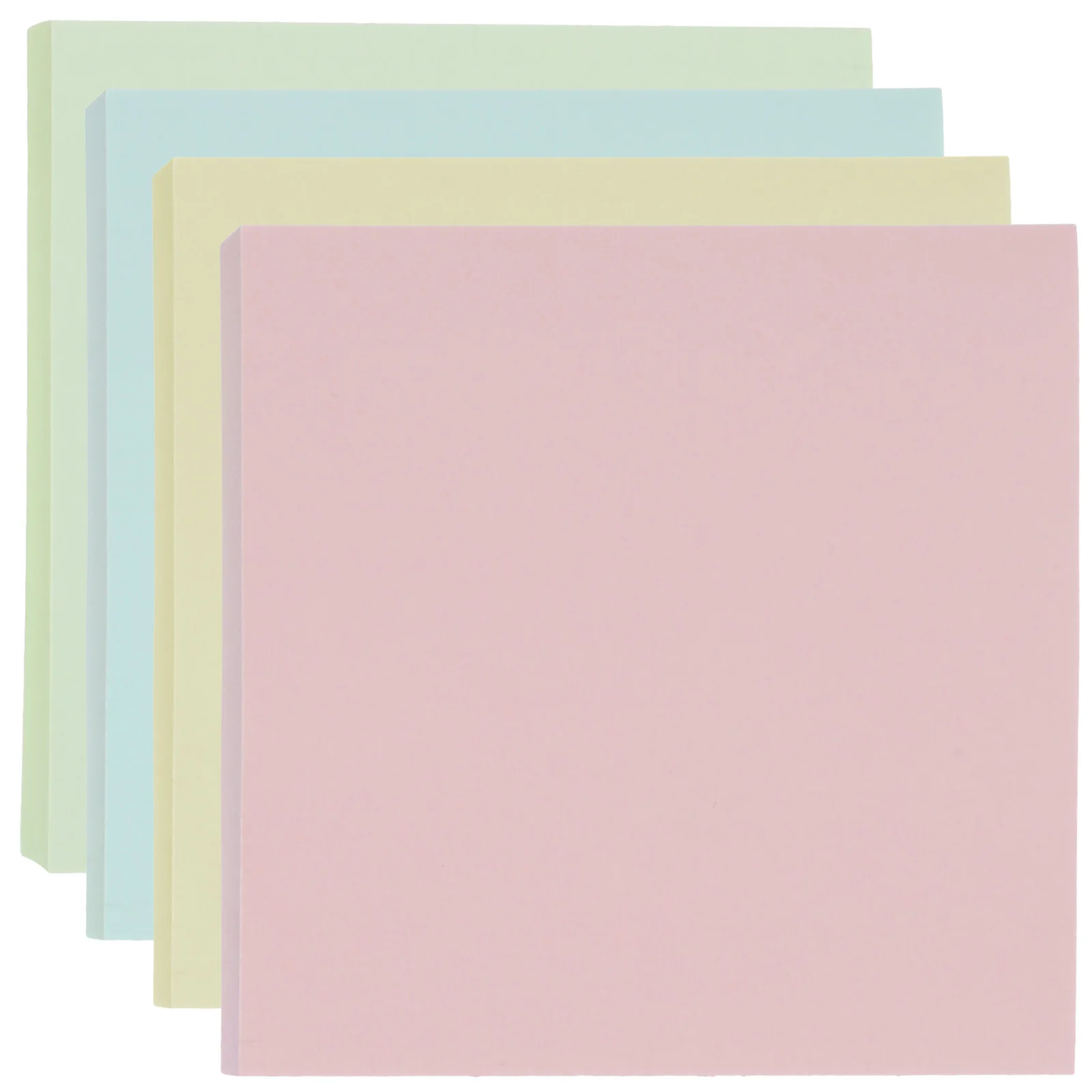 400 pçs almofadas de memorando coloridas rasgáveis auto adesivo nota adesivos escritório escola uso doméstico portátil lembrete diário scrapbook