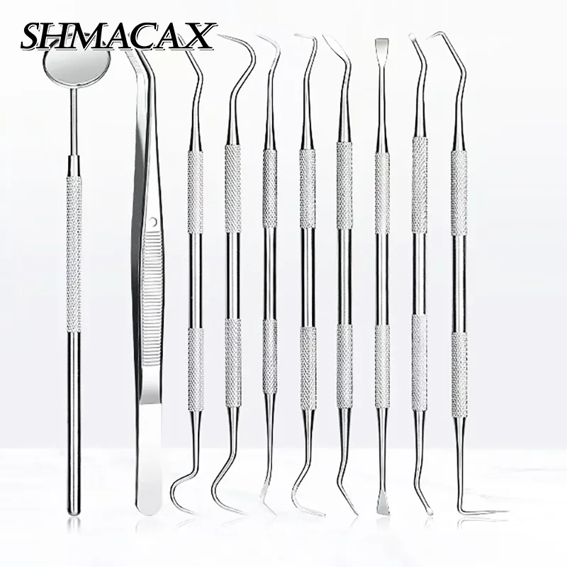 

4 шт./компл. скребок для зубного камня, средство для удаления налета, инструмент для чистки зубов, набор для стоматологической гигиены, средство для удаления зубного камня, уход за полостью рта