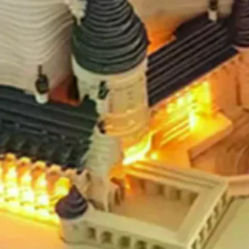 

Time Piece Calendar 2026 Desk Calendar With LED Light 3D Tear-away Calendar Paper Carving Art Memo Pad Notepad Gift Christmas