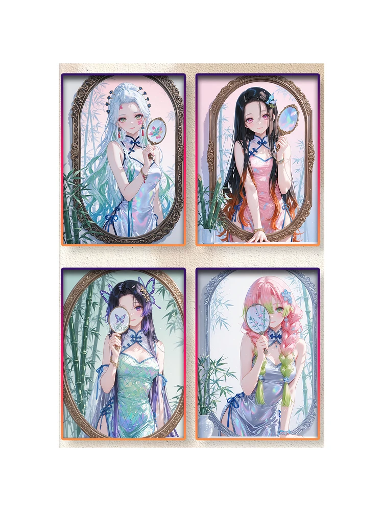 2025 도매 만주 문화 귀멸의 칼날 A5 사이즈 마스터급 고화질 아크릴 소재 ACG CCG TCG 취미 선물