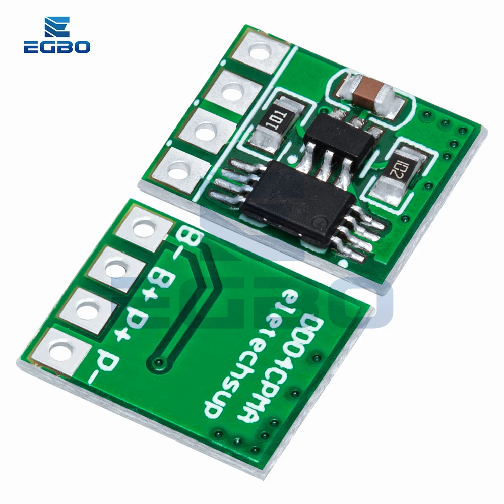 1 ~ 10 قطعة EGBO 3.7 فولت 4.2 فولت 3A شاحن بطارية ليثيوم أيون أكثر من الشحن التفريغ التيار الزائد لوح حماية وحدة DD04CPMA