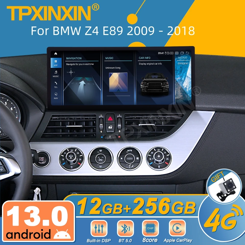 

UltraThin 12.3'' Screen For BMW Z4 E89 2009 -2018 Android Car Radio Multimedia Player Wireless Carplay Autoradio Stereo GPS Navi