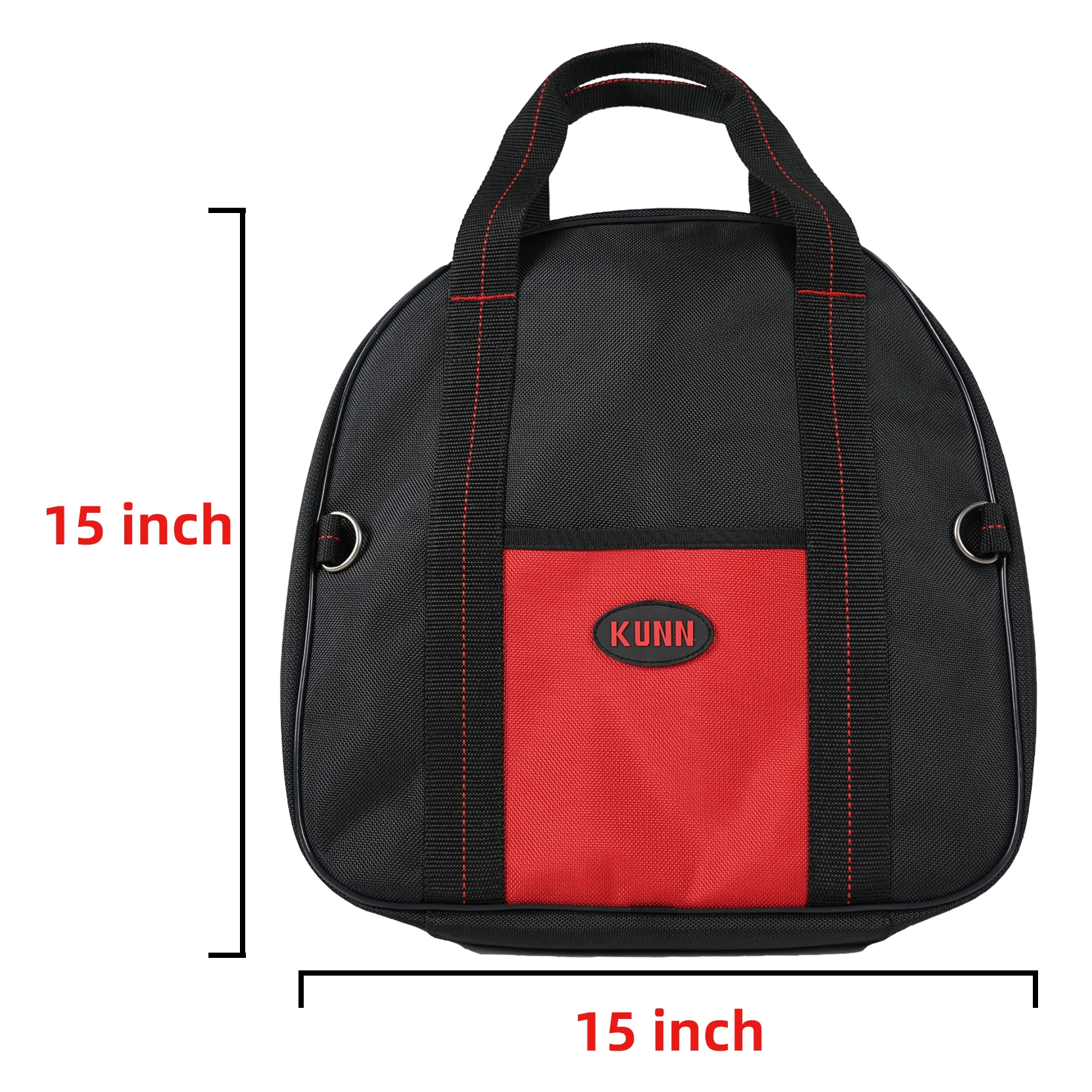 KUNN-sac de câble de raccordement, sac de câble d'outils, sac de câble de 14.5x14 pouces, grande capacité pour les directions, les cordons et les tuyaux