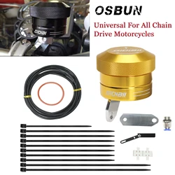 Universal Motorcycle Accessories Chain Oilers lubricator For Yamaha Honda Kawasaki Suzuki Ducati Triumph Bmw Aprilia Benelli
