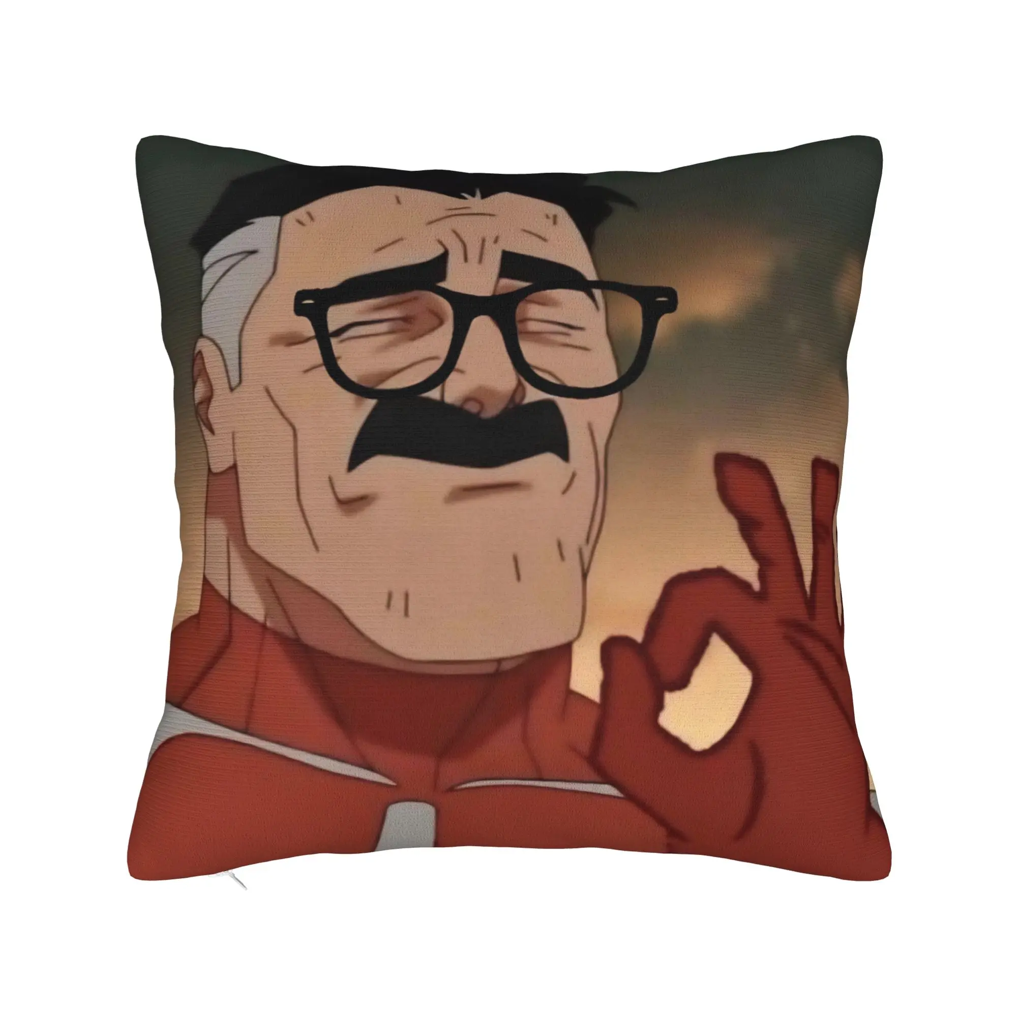 Decorative Pillow Covers Invincibles Comic Accessories Bedroom  Pillow Case Cover Zippered Multiple Sizes