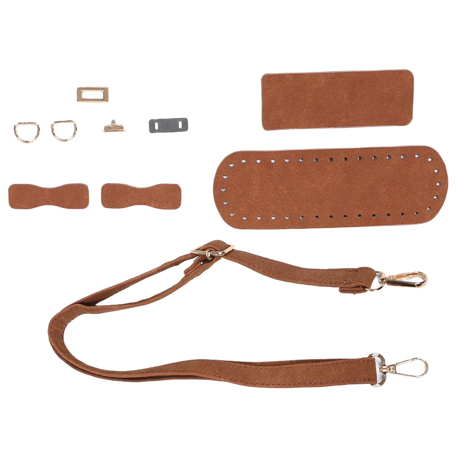

Retro Braided Bag DIY Set Handbag Handle Material Bottom Base Board Making Coffee Crochet Beginner Handmade