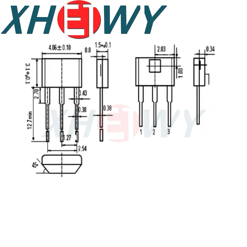 44E 49E Hall Element A3144 A3144E A3144EUA OH3144E Hall Effect Sensor Motor 3144 TO-92S Linear Switch A1344EUA-T