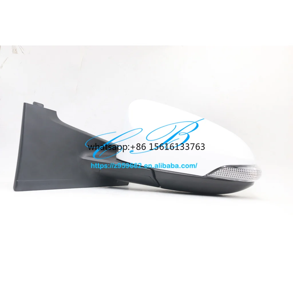 

Fit for VITZ 2011-2018 Electric White LED Side Mirror 7 Wires Black Rear View Door Mirror 87940-52B30 87910-52B90
